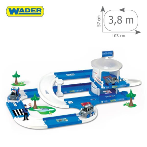 Wygrj zestaw zestaw Kid Cars 3D - Policja od polskiego producenta zabawek WADER