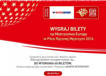 Wygraj bilety na Mistrzostwa Europy w piłce ręcznej mężczyzn 2016