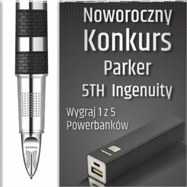 Noworoczny konkurs "PARKER 5th Ingenuity"