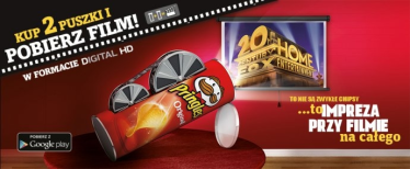 Akcja "Promocja filmowa Pringles z nagrodami gwarantowanymi"