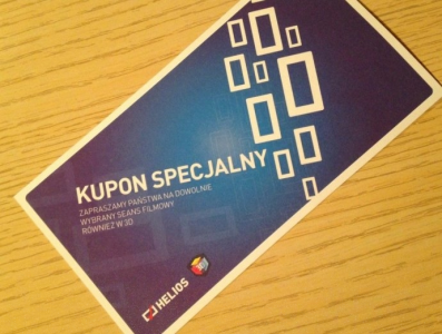 Konkurs "Wygraj bilety do kina" Kina Helios