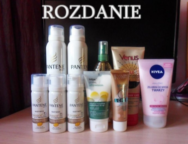 Konkurs "Rozdanie - kosmetyki Pantene"