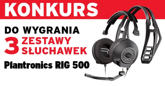 Konkurs "Wygraj słuchawki Plantronics" - do 15:15