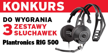 Konkurs "Wygraj słuchawki Plantronics" - do 15:15