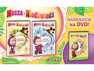 Wygraj zestawy DVD "Masza i Niedźwiedź" do godz. 20:00