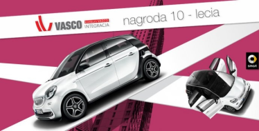 Konkurs "Zintegruj się z Vasco po raz dziesiąty i wygraj samochód oraz MacBooka Air!"