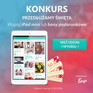 Wygraj iPada mini lub bony podarunkowe!