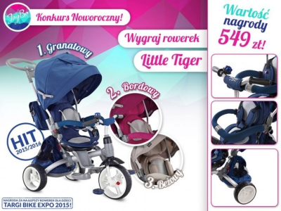 Wygraj rowerek Sunbaby Little Tiger