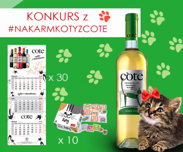 Konkurs fotograficzny "Nakarm koty z Cote"