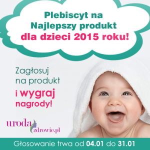 Plebiscyt "Najlepszy produkt dla dzieci 2015 roku"