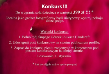 Wygraj sofę dziecięcą