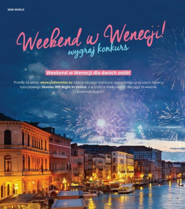 Konkurs "Weekend w Wenecji"