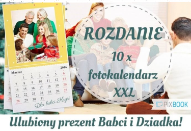 Wygraj fotokalendarz na dzień babci i dziadka