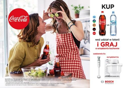 Konkurs "Ciesz się gotowaniem i wygraj sprzęt kuchenny od Coca-Coli" wybrane sklepy