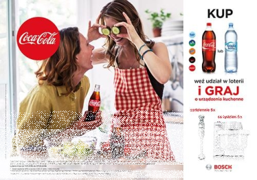 Konkurs "Ciesz się gotowaniem i wygraj sprzęt kuchenny od Coca-Coli" wybrane sklepy