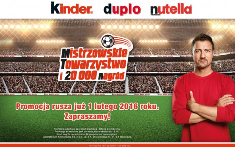 Konkurs "Mistrzowskie Towarzystwo i 20 000 nagród"