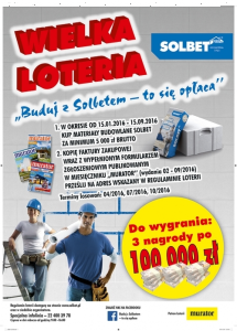 Konkurs "Buduj z SOLBETEM - to się opłaca"