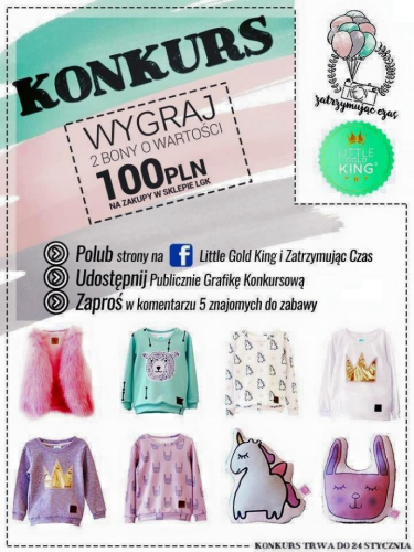 Wygraj 2 bony o wartości 100 PLN na zakupy w sklepie LGK