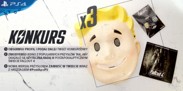 Wygraj zestaw: soundtrack z gry, przypinki i maska Pip-Boy'a