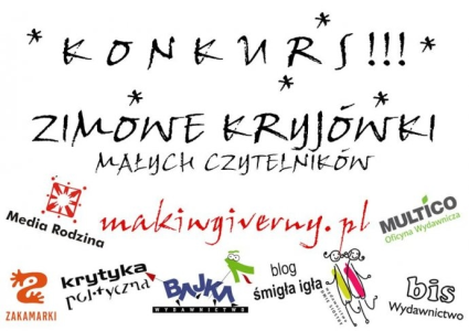 Konkurs "Zimowe kryjówki małych czytelników"