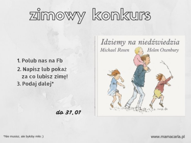 Zimowy konkurs z MamaCarla