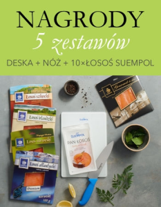 Konkurs "Przekąska z Panem Łososiem"