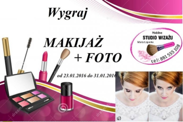 Wygraj makijaż+foto