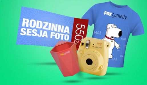 Foto konkurs urodzinowy z FOX Comedy