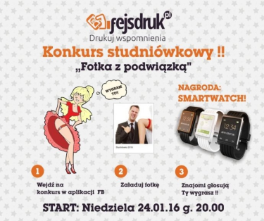 Konkurs fotograficzny "Fotka z podwiązką"