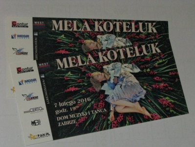 Konkurs "Wygraj podwójną wejściówkę na koncert Meli Koteluk" Zabrze