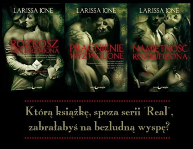 Wygraj trzytomową serię 'Demonica' autorstwa Larissy Ione