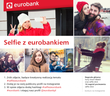 Konkurs "Zrób sobie #selfiezeurobank"