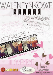 Konkurs fotograficzny "Walentynkowe Selfie"