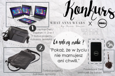 Wygraj laptop Dell oraz torbę Łukasza Jemioła