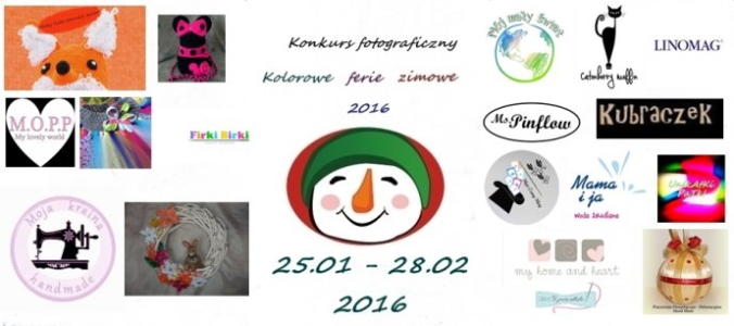 Konkurs fotograficzny "Kolorowe ferie zimowe 2016"