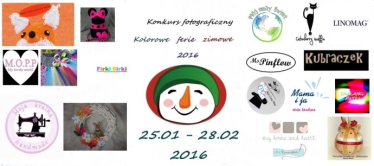 Konkurs fotograficzny "Kolorowe ferie zimowe 2016"