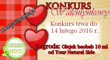 Konkurs Walentynkowy z green-mind.pl