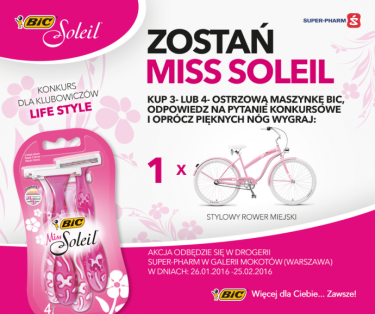 Konkurs "Miss Soleil Galeria Mokotów"