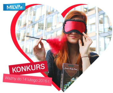 Walentynkowy konkurs z Milvai