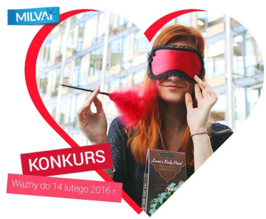 Walentynkowy konkurs z Milvai