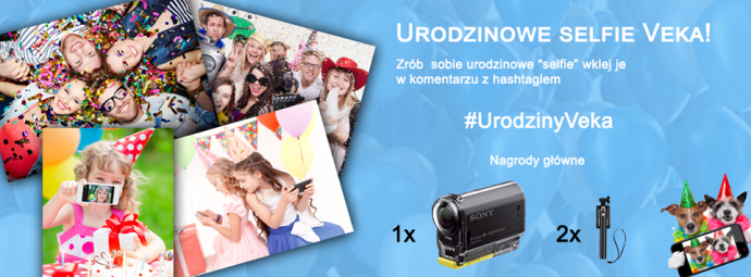 Konkurs fotograficzny "Urodzinowe selfie Veka"