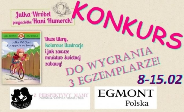 Konkurs: wygraj książkę Julka Wróbel