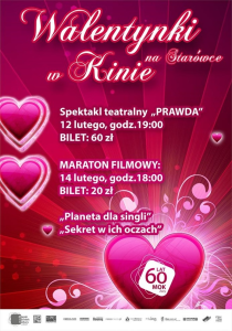 Konkurs walentynkowy - spektakl "Prawda" Żory