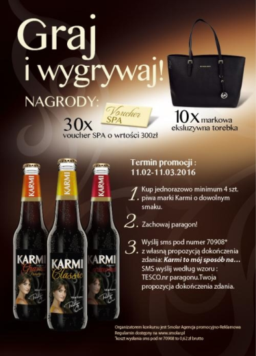 Konkurs "Karmi w Tesco"