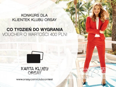 Konkurs "Klubu ORSAY"