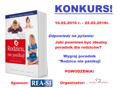 Konkurs "Rodzicu nie panikuj"