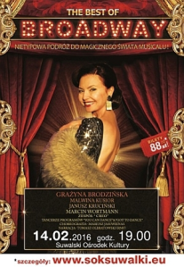 Wejściówki na koncert "The Best of Broadway" Suwałki