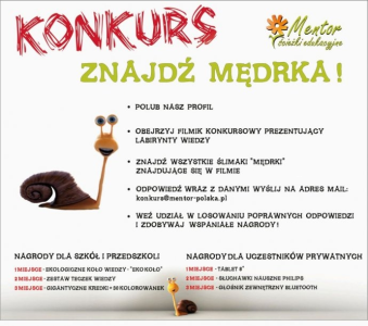 Konkurs "Znajdź Mędrka"