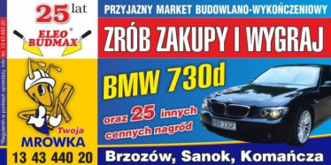 Konkurs "25 lat Eleo Budmax"