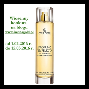 Konkus: wygraj eliksir szczęścia, czyli Collistar Profumo della Felicita